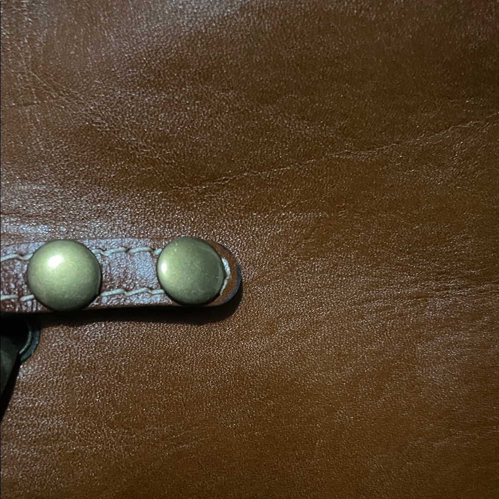 Patricia Nash Tan Leather Crossbody Bag - Picture 5 of 6